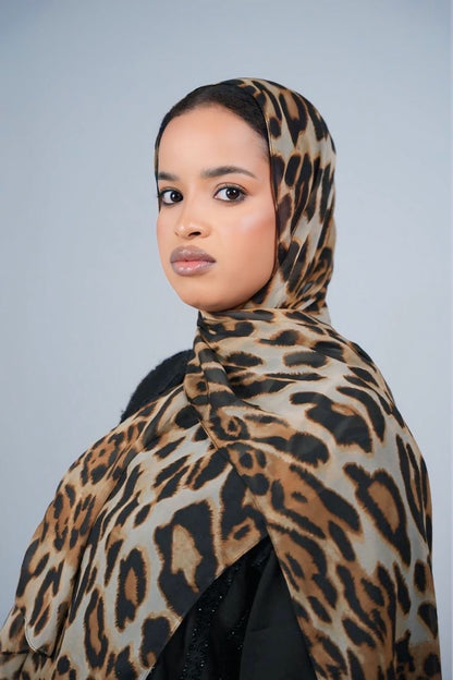 LEOPARD SHIFON HIJABS