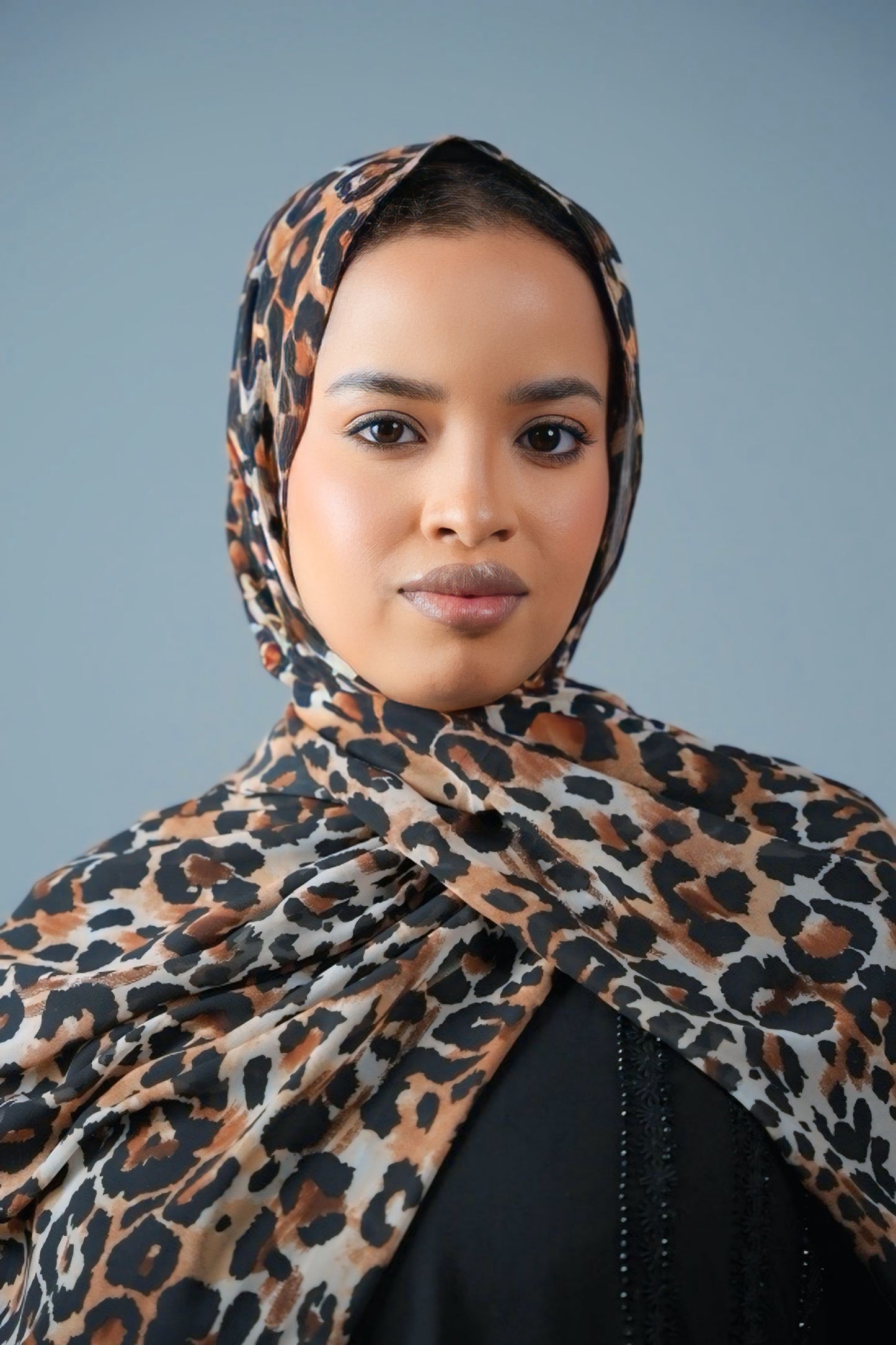 CHEETAH PRINT SHIFON HIJABS